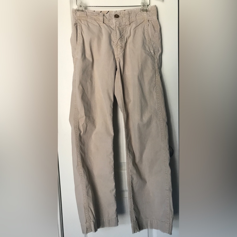 American Eagle Light khaki bootcut pants/jeans 28/30